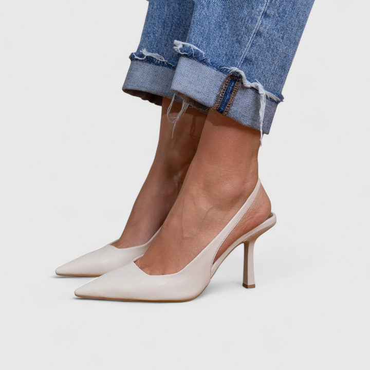 Valéria · Zapato de Tacón Bajo con Soporte Ortopédico